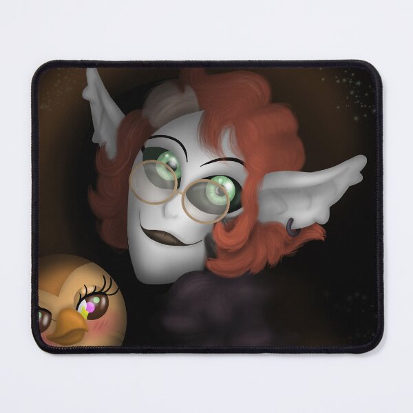 Item preview, Lulu & Hootsifer Pose For A Portrait designed and sold by Krystian Stafford.