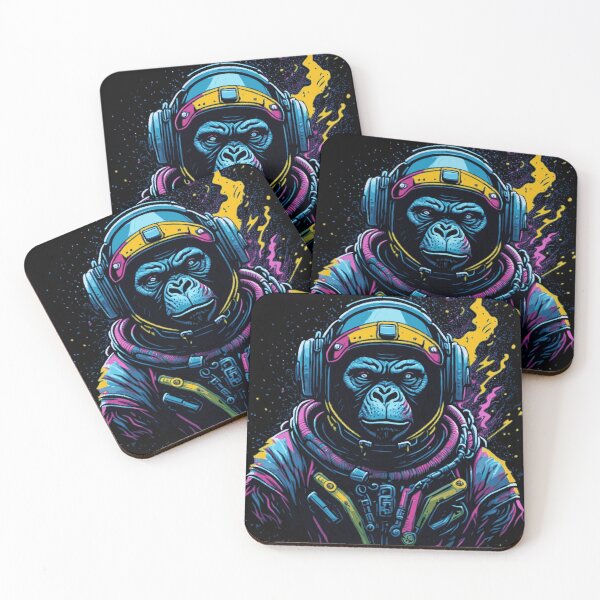 Item preview, Astronaut Monkey designed and sold by we-love-art24.
