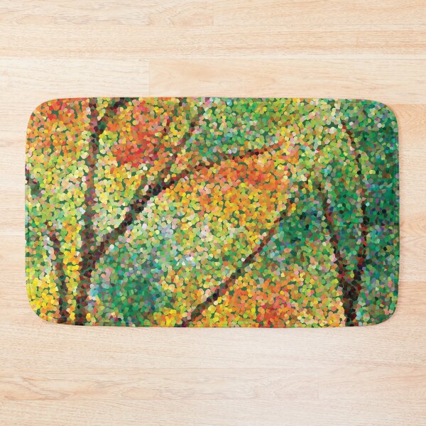 Item preview, Middle Autumn Dot Forest designed and sold by Alexandria Levin.