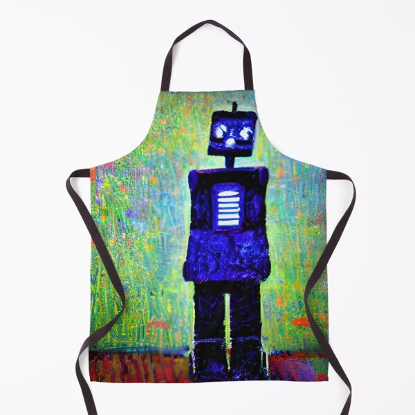 Item preview, Robot in the style of famous art. designed and sold by CRAFTER-MEDIA.