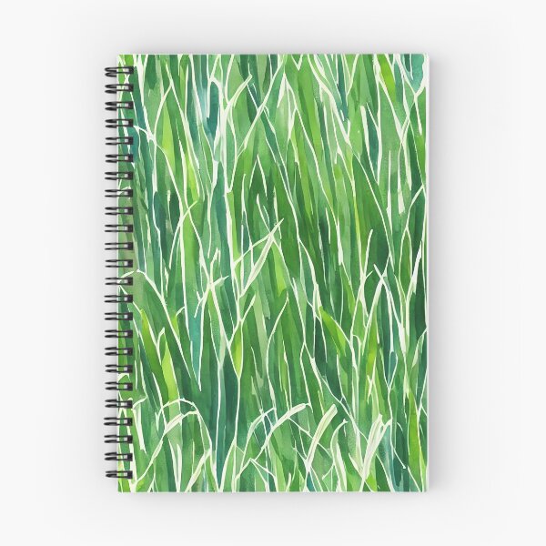 Item preview, Green Grass Seamless Pattern, Watercolor designed and sold by Girly-Universe.