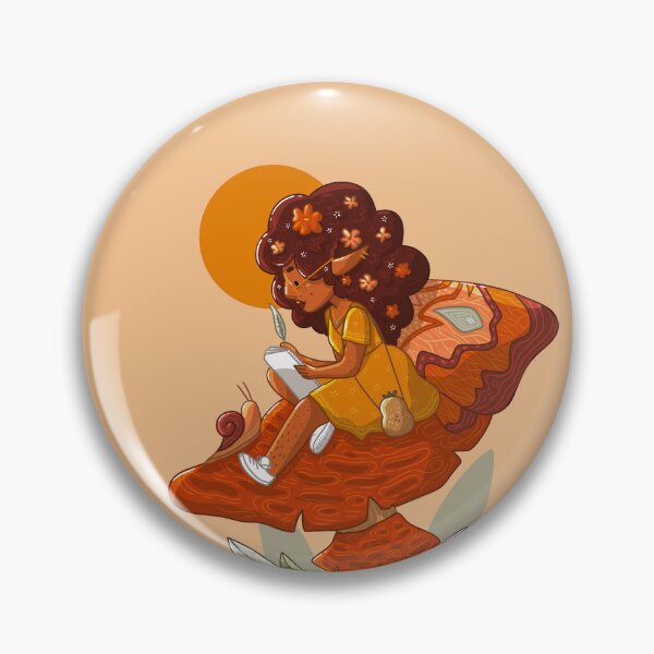 Item preview, Orange Moth Fairy designed and sold by GramsIllustrate.