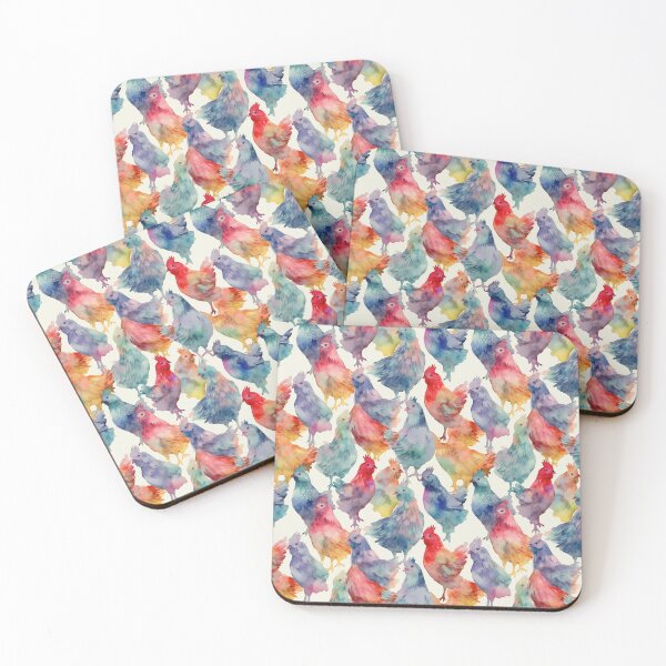 Item preview, bright chickens designed and sold by DED-Original.