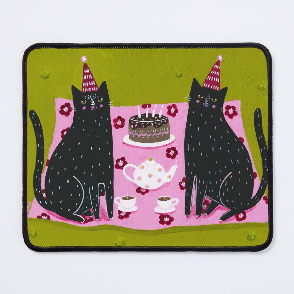 Item preview, Cats for Tea and Cake designed and sold by KilkennyCat Art.