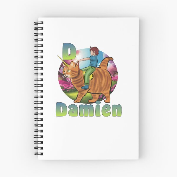 Item preview, Adventures of Damien and his caticorn designed and sold by Lubellebubble20.