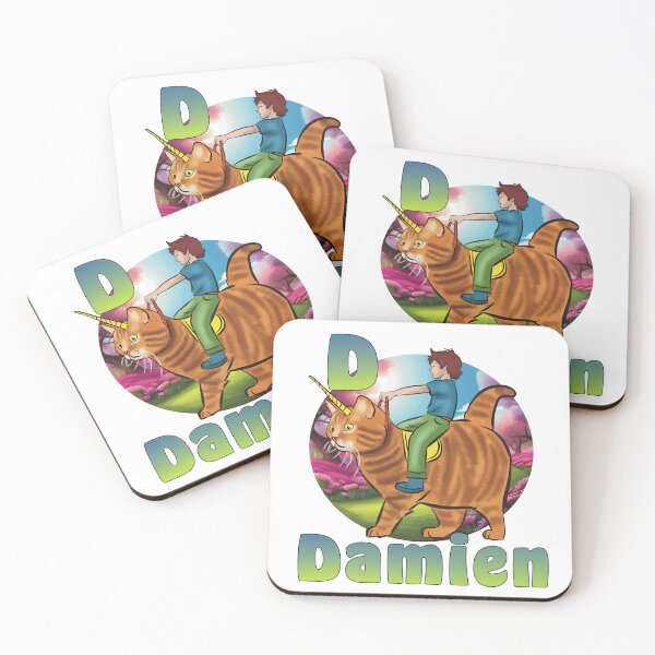 Item preview, Adventures of Damien and his caticorn designed and sold by Lubellebubble20.
