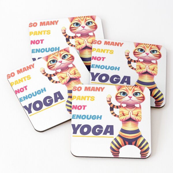 Item preview, So Many Pants Not Enough Yoga funny design designed and sold by Jafues-Design.