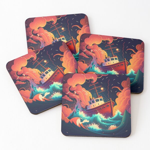 Item preview, Tidal Fury: The Burning Ship designed and sold by LuArtsCompany.