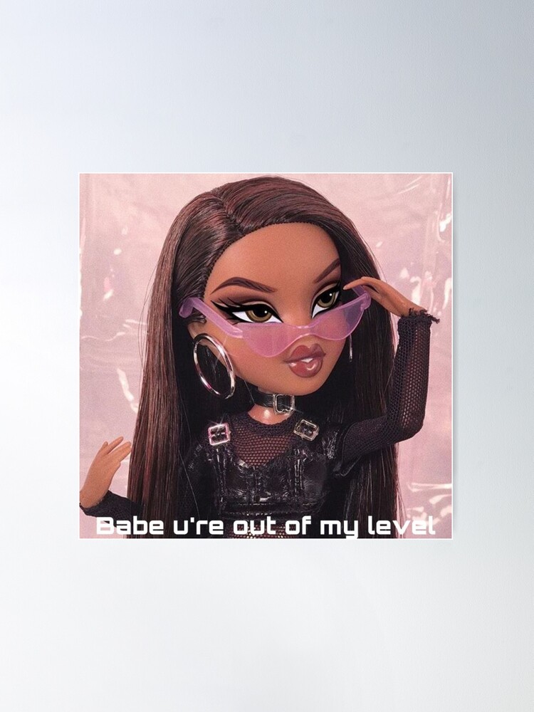 Bratz Doll 90s Y2k Aesthetic Poster