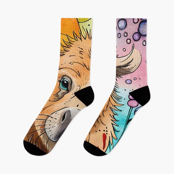 Item preview, Cute capybara in watercolor and alcohol ink designed and sold by RK - Shop.