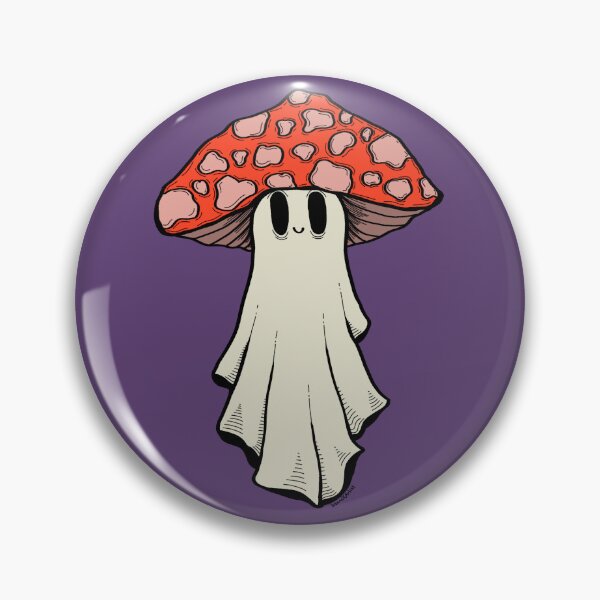 Item preview, Ghosty Mushroom designed and sold by InsaneXArtist.