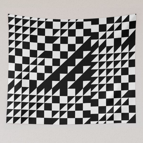 Item preview, Black and white geometric shapes designed and sold by MKBL.