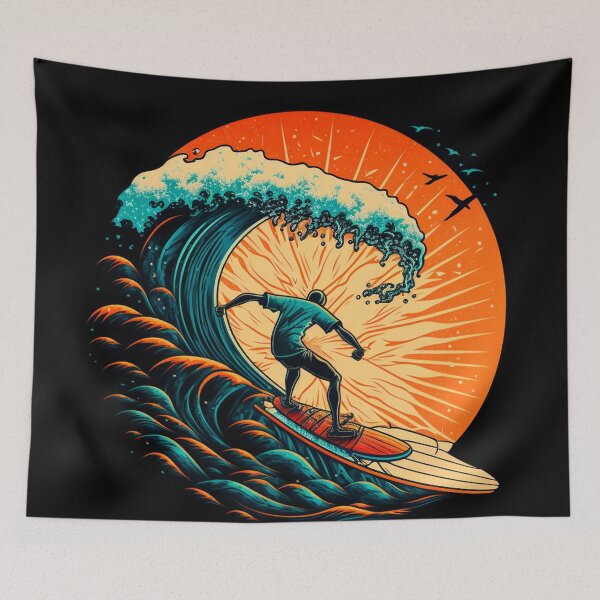 Item preview, Surfing Waves designed and sold by DiGi007.