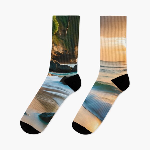 Item preview, Tropical beach abandoned at sunset designed and sold by RK - Shop.