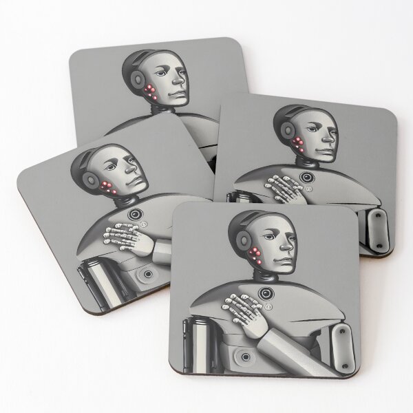 Item preview, Robot in the style of famous art. designed and sold by CRAFTER-MEDIA.