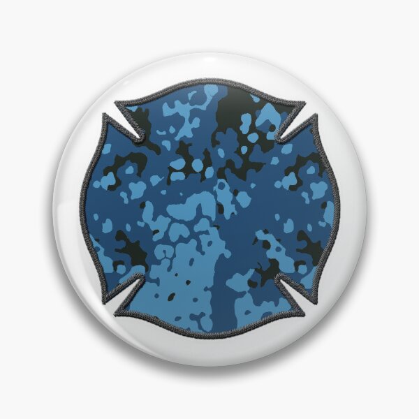 Item preview, Trendy Blue Flecktran Firefighter Camo Maltese Cross Cute Funny loves Hunting Fishing designed and sold by Thinline Fire Police EMS.
