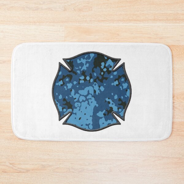Item preview, Trendy Blue Flecktran Firefighter Camo Maltese Cross Cute Funny loves Hunting Fishing designed and sold by Thinline Fire Police EMS.