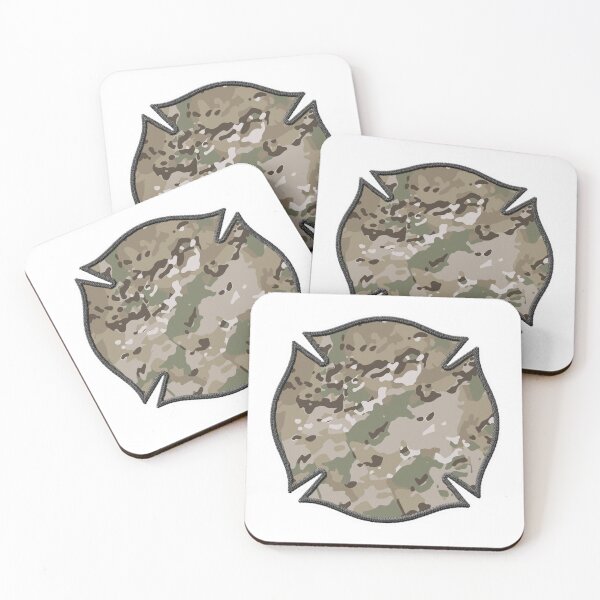 Item preview, Trendy Multicam Firefighter Camo Maltese Cross Cute Funny loves Hunting Fishing designed and sold by Thinline Fire Police EMS.