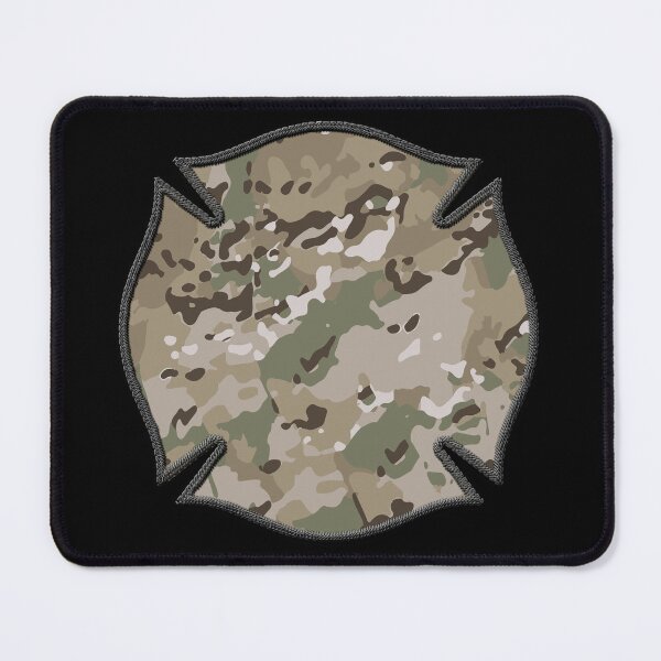 Item preview, Trendy Multicam Firefighter Camo Maltese Cross Cute Funny loves Hunting Fishing designed and sold by Thinline Fire Police EMS.