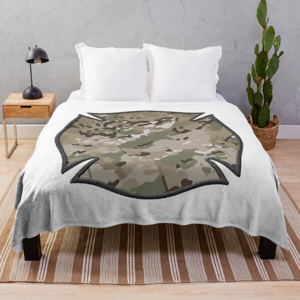 Item preview, Trendy Multicam Firefighter Camo Maltese Cross Cute Funny loves Hunting Fishing designed and sold by Thinline Fire Police EMS.