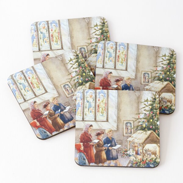Item preview, Christmas Manger Greetings - Margaret Tarrant Christmas designed and sold by forgottenbeauty.