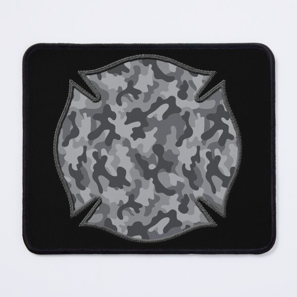 Item preview, Trendy Urban Firefighter Camo Maltese Cross Cute Funny loves Hunting Fishing designed and sold by Thinline Fire Police EMS.
