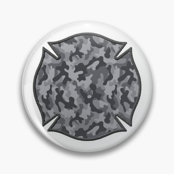 Item preview, Trendy Urban Firefighter Camo Maltese Cross Cute Funny loves Hunting Fishing designed and sold by Thinline Fire Police EMS.