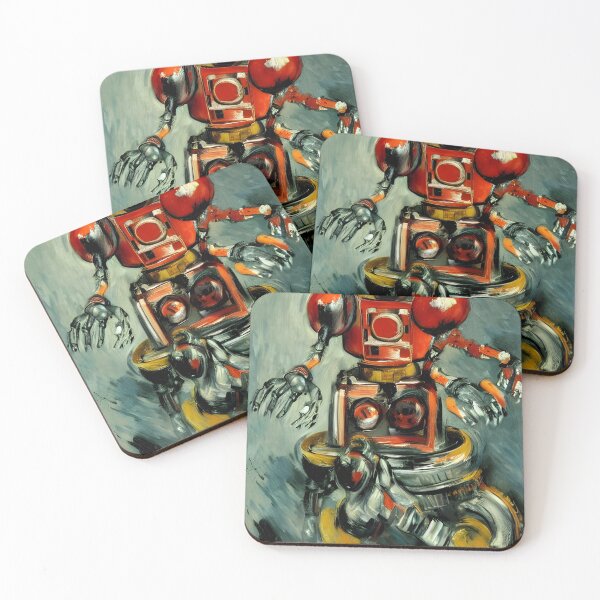 Item preview, Robot in the style of famous art. designed and sold by CRAFTER-MEDIA.