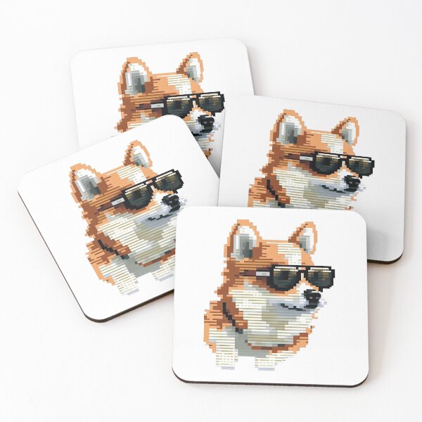 Item preview, Dog in Pixels designed and sold by Graphoteka.