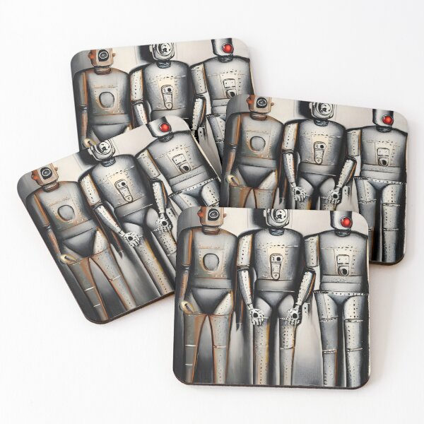 Item preview, Robot in the style of famous art. designed and sold by CRAFTER-MEDIA.
