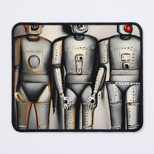Item preview, Robot in the style of famous art. designed and sold by CRAFTER-MEDIA.