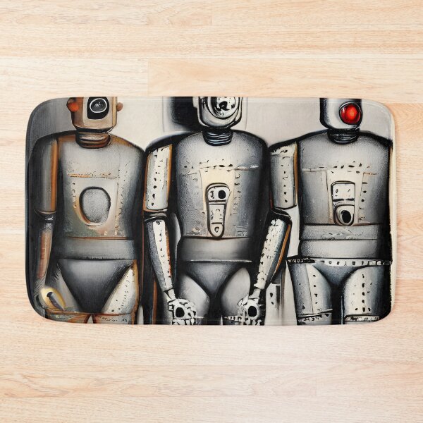Item preview, Robot in the style of famous art. designed and sold by CRAFTER-MEDIA.
