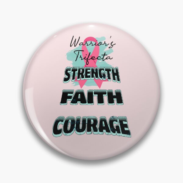 Item preview, Breast Cancer Awareness Strength Faith Courage designed and sold by tamdevo1.