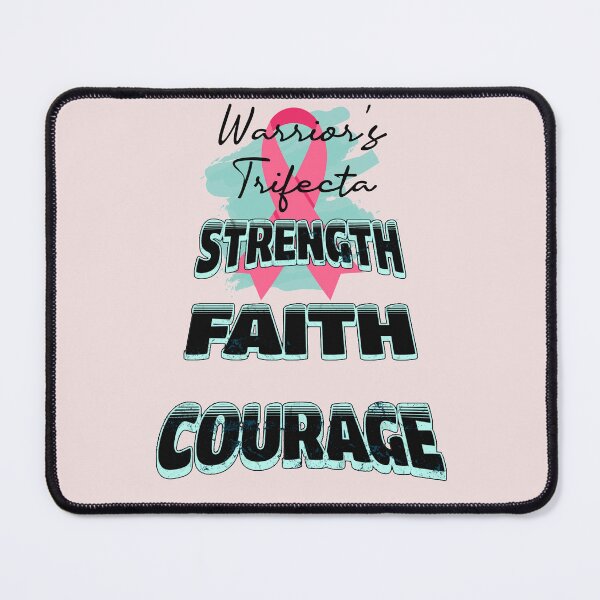 Item preview, Breast Cancer Awareness Strength Faith Courage designed and sold by tamdevo1.