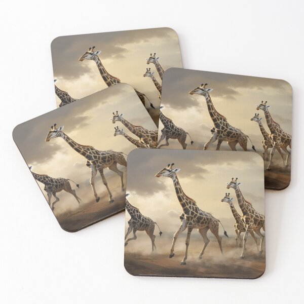 Item preview, Rompecabezas de jirafas corriendo designed and sold by Richard-Y.