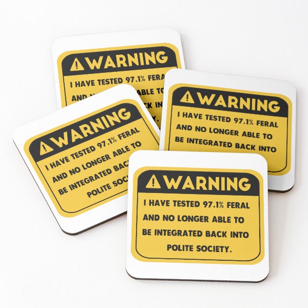 Item preview, Warning Sign designed and sold by Doug's Landing.