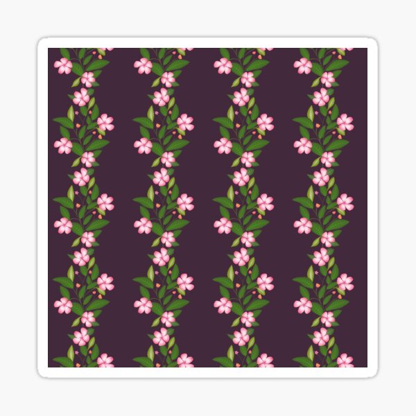 Item preview, Hanging Apple Blossom Garden - Pink designed and sold by JaselviiStudio.