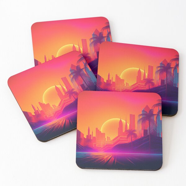 Item preview, Under the Synthwave Sun designed and sold by UlDesigns.