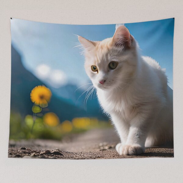 Item preview, Turkish Angora Cat designed and sold by Printframes.
