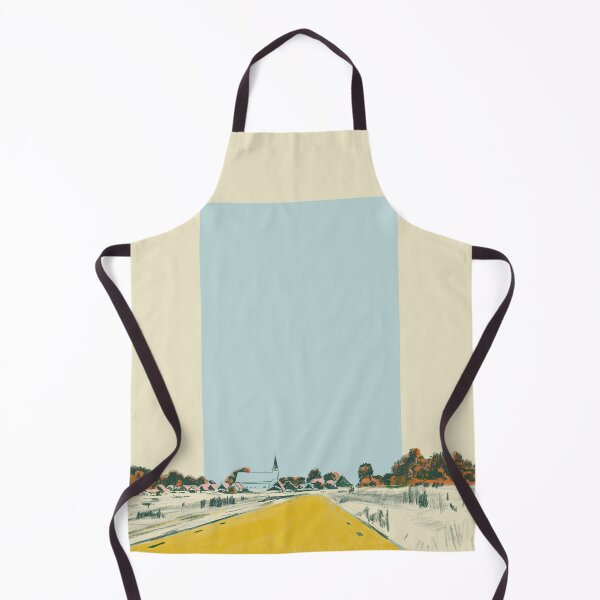 Item preview, Polderwei, Dutch landscape, drawing, roadtrip designed and sold by RinsDekker.