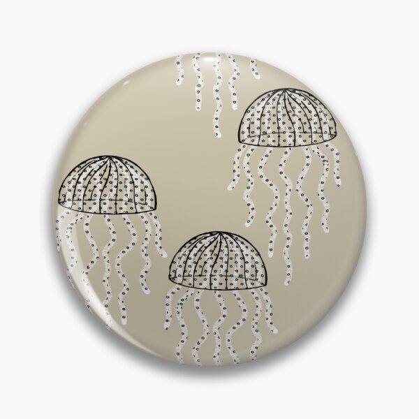 Item preview, Swimming Jellyfish - Ivory designed and sold by marialindemann.