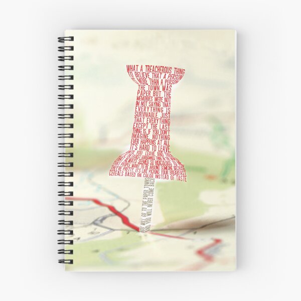 Artikelvorschau, Paper Towns Typografie entworfen und verkauft von saycheese14.