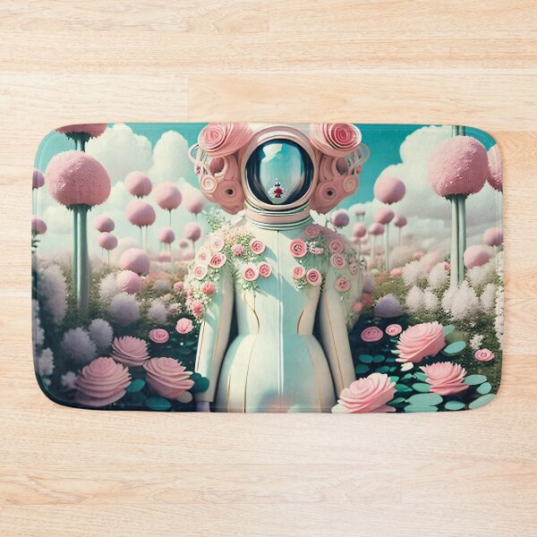 Item preview, Astronaut in Cotton Roses by Perceptual Paradox Creations designed and sold by hobbit73.
