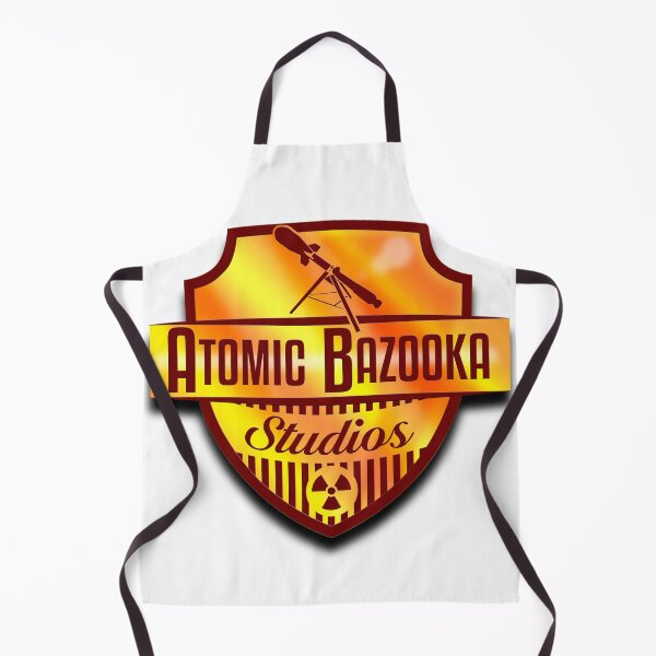 Artikelvorschau, Atomic Bazooka Logo glänzend entworfen und verkauft von JTDrawsNWrites.