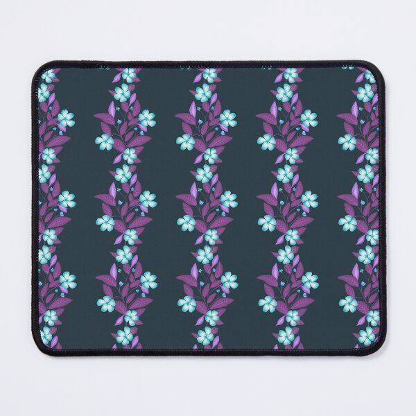 Item preview, Hanging Apple Blossom Garden - Turquoise designed and sold by JaselviiStudio.
