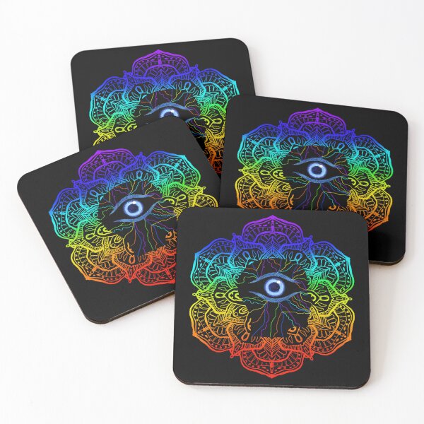 Item preview, Third eye Portrait Mandala Chakra Symbol designed and sold by Robertworkshop.