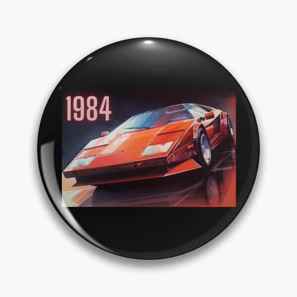 Item preview, 1984 Sports Car Illustration designed and sold by UlDesigns.