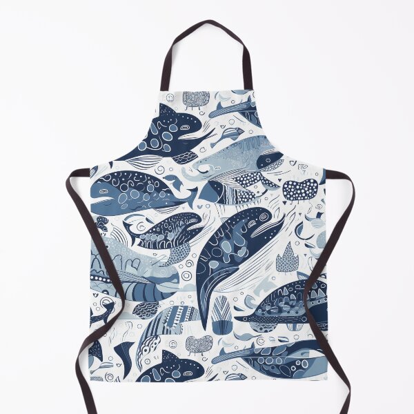 Item preview, Large Print Lister's Ocean Symphony | Seamless Pattern designed and sold by Adam Prettyjohns.