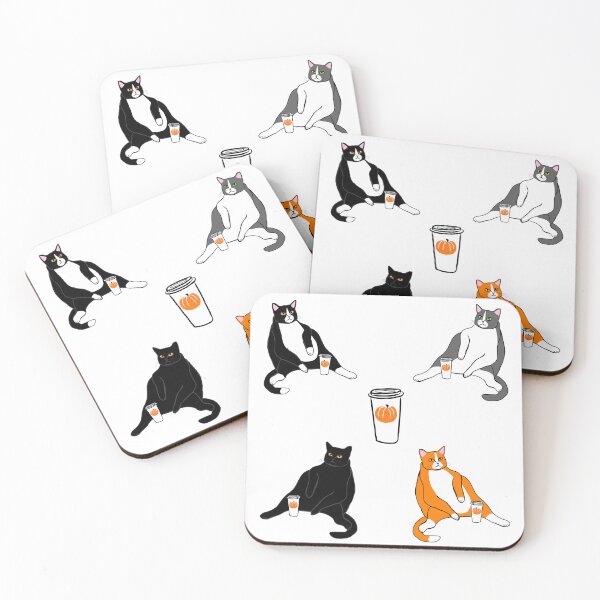 Item preview, Too Much PSL Multi Colored Cats designed and sold by KilkennyCat Art.
