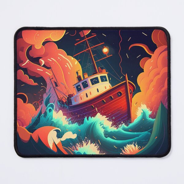 Item preview, Tidal Fury: The Burning Ship designed and sold by LuArtsCompany.